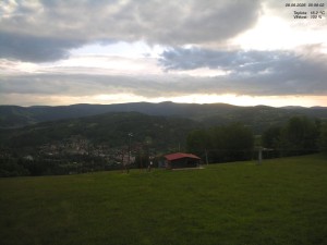 Skiareál Kamenec - Jablonec nad Jizerou - Pohled na Krkonoše - 9.6.2026 v 06:00 Skiareál Kamenec - Jablonec nad Jizerou - Pohled na Krkonoše - 9.6.2026 v 06:00