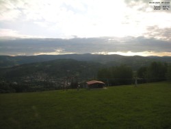 Pohled na Krkonoše