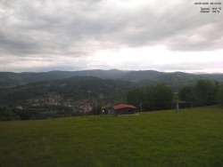 Pohled na Krkonoše