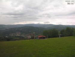 Pohled na Krkonoše