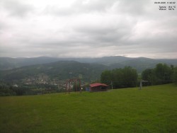 Pohled na Krkonoše