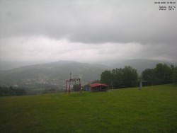 Pohled na Krkonoše