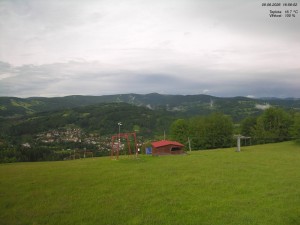 Skiareál Kamenec - Jablonec nad Jizerou - Pohled na Krkonoše - 9.6.2026 v 17:00 Skiareál Kamenec - Jablonec nad Jizerou - Pohled na Krkonoše - 9.6.2026 v 17:00