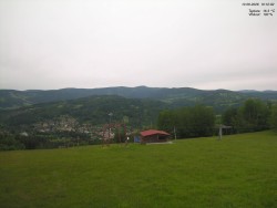 Pohled na Krkonoše