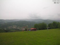 Pohled na Krkonoše