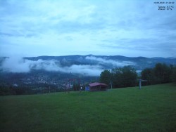 Pohled na Krkonoše