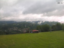 Pohled na Krkonoše