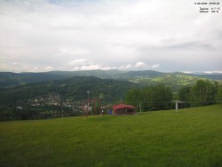 Pohled na Krkonoše