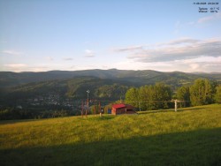 Pohled na Krkonoše