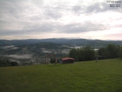 Pohled na Krkonoše