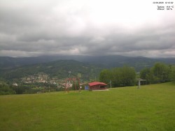 Pohled na Krkonoše