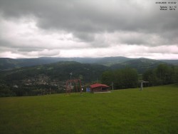 Pohled na Krkonoše