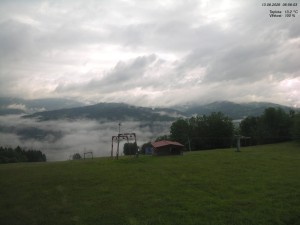 Skiareál Kamenec - Jablonec nad Jizerou - Pohled na Krkonoše - 13.6.2026 v 07:00 Skiareál Kamenec - Jablonec nad Jizerou - Pohled na Krkonoše - 13.6.2026 v 07:00