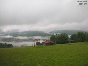 Skiareál Kamenec - Jablonec nad Jizerou - Pohled na Krkonoše - 13.6.2026 v 07:30 Skiareál Kamenec - Jablonec nad Jizerou - Pohled na Krkonoše - 13.6.2026 v 07:30
