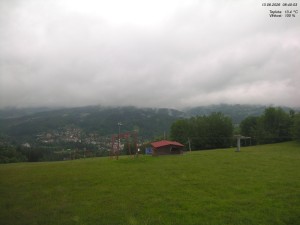 Skiareál Kamenec - Jablonec nad Jizerou - Pohled na Krkonoše - 13.6.2026 v 08:45 Skiareál Kamenec - Jablonec nad Jizerou - Pohled na Krkonoše - 13.6.2026 v 08:45