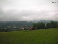 Pohled na Krkonoše