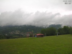 Pohled na Krkonoše