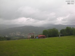 Pohled na Krkonoše