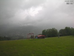 Pohled na Krkonoše