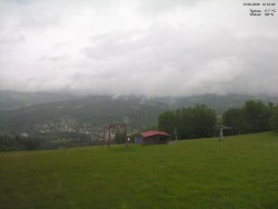 Pohled na Krkonoše