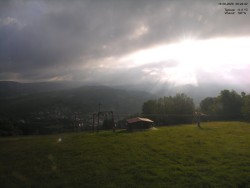 Pohled na Krkonoše