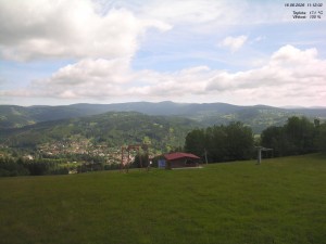 Skiareál Kamenec - Jablonec nad Jizerou - Pohled na Krkonoše - 16.6.2026 v 11:15 Skiareál Kamenec - Jablonec nad Jizerou - Pohled na Krkonoše - 16.6.2026 v 11:15