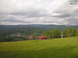 Pohled na Krkonoše