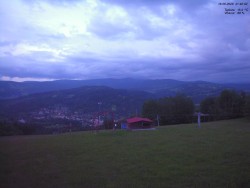 Pohled na Krkonoše