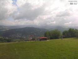 Pohled na Krkonoše