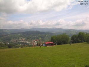 Skigebiet Kamenec – Jablonec nad Jizerou - Blick auf das Riesengebirge - 17.6.2026 v 11:45 Skigebiet Kamenec – Jablonec nad Jizerou - Blick auf das Riesengebirge - 17.6.2026 v 11:45