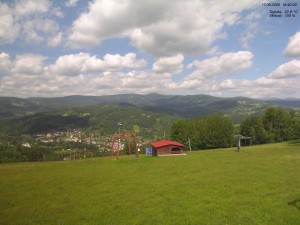 Skigebiet Kamenec – Jablonec nad Jizerou - Blick auf das Riesengebirge - 17.6.2026 v 14:45 Skigebiet Kamenec – Jablonec nad Jizerou - Blick auf das Riesengebirge - 17.6.2026 v 14:45