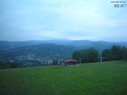 Pohled na Krkonoše