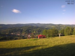 Pohled na Krkonoše