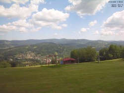 Pohled na Krkonoše