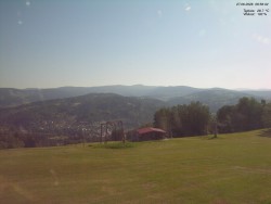 Pohled na Krkonoše