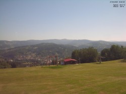 Pohled na Krkonoše