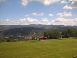 Pohled na Krkonoše
