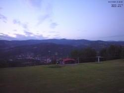 Pohled na Krkonoše