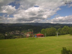 Pohled na Krkonoše
