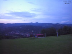 Pohled na Krkonoše