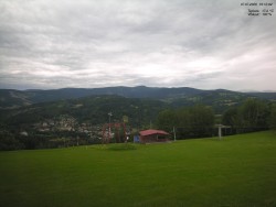 Pohled na Krkonoše