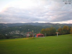 Pohled na Krkonoše