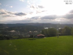 Pohled na Krkonoše