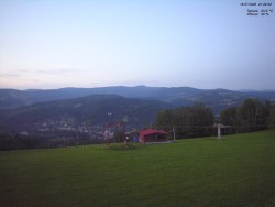 Pohled na Krkonoše
