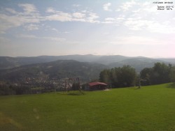 Pohled na Krkonoše
