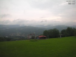 Pohled na Krkonoše