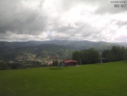Pohled na Krkonoše