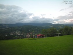 Pohled na Krkonoše