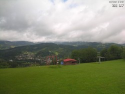 Pohled na Krkonoše
