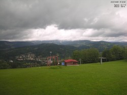 Pohled na Krkonoše